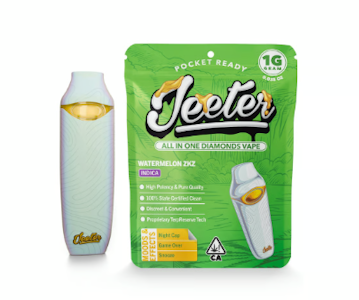 JEETER - Jeeter | Watermelon ZKZ | All-In-One Diamonds Vape | 1g