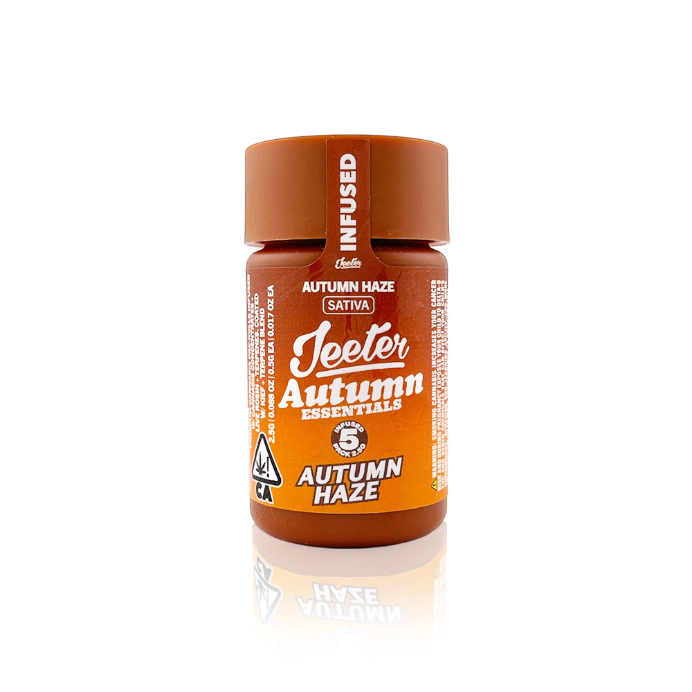 Jeeter - BABY JEETER - Infused Preroll - Autumn Haze - 5-Pack - 2.5G Main Image