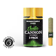 Jeeter | Big Daddy Purple | Live Resin Infused Baby Cannons 3pk | 1.5g