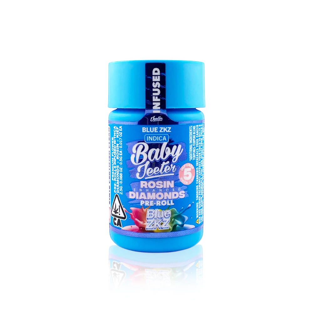 Jeeter - Jeeter - Preroll - Infused - Blue ZKZ Baby Jeeters - 2.5g Main Image