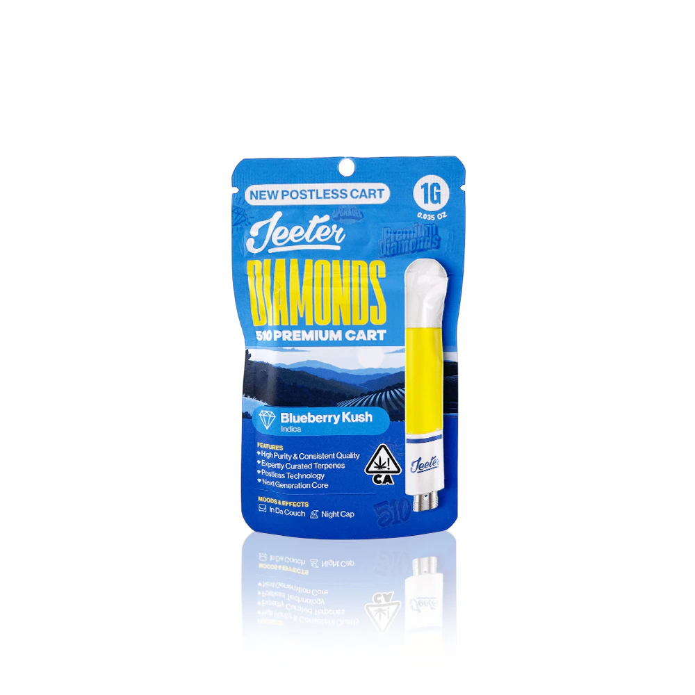 Jeeter - JEETER - Vape Pen - Blueberry Kush  - Premium Diamonds - 1G Main Image