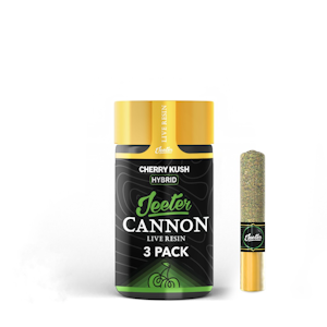 JEETER - JEETER | CHERRY KUSH CANNON - 3PK INFUSED | PREROLL | 1.5G