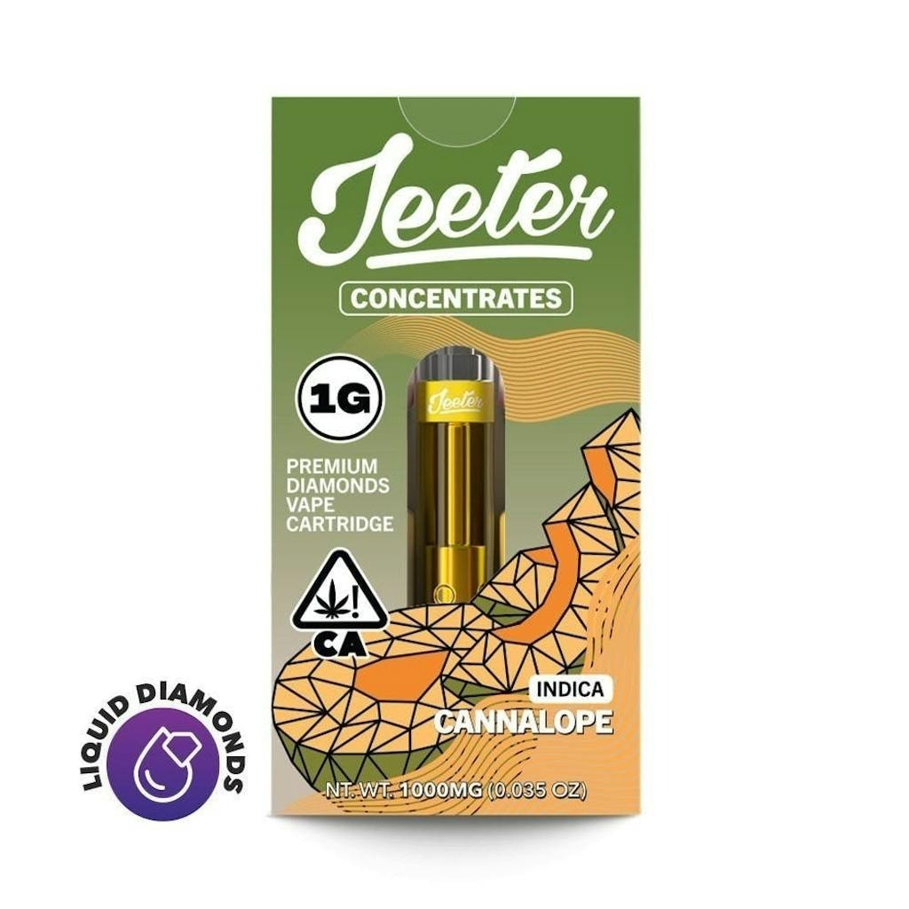 Jeeter Concentrates Cannalope Premium Diamonds Cartridge 1.0g