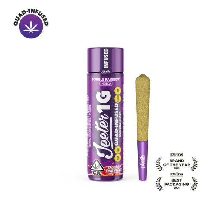 Jeeter - Double Rainbow Infused Pre-Roll - 1g Main Image