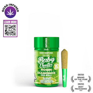 JEETER - Baby Jeeters Infused 5pk Prerolls 2.5g Iced Matcha