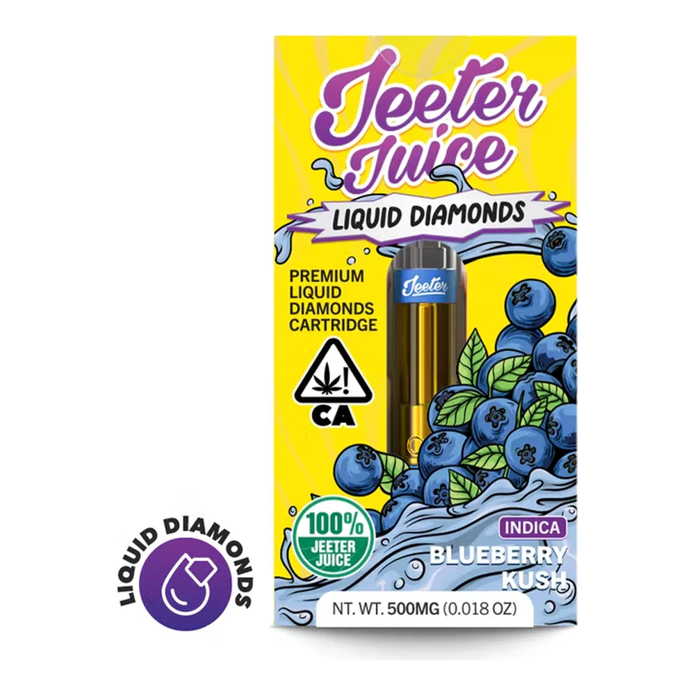 Jeeter - Jeeter | Jeeter Juice | Blueberry Kush | Liquid Diamonds Cartridge | 1g Main Image