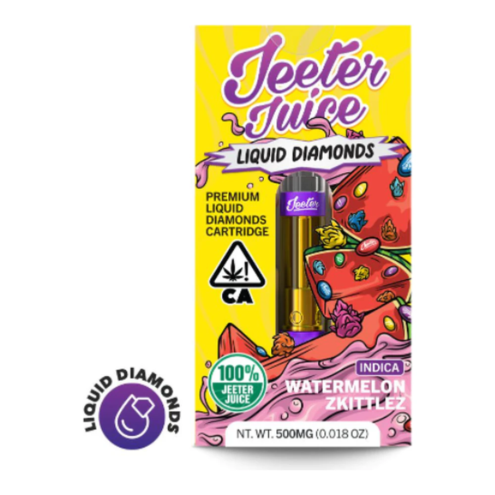 Jeeter - Jeeter | Jeeter Juice | Watermelon Zkittlez | Liquid Diamond Cartridge | 1g Main Image