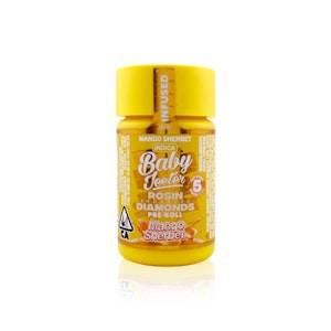 JEETER - BABY JEETER - Infused Preroll - Mango Sherbet - 5-Pack - 2.5G