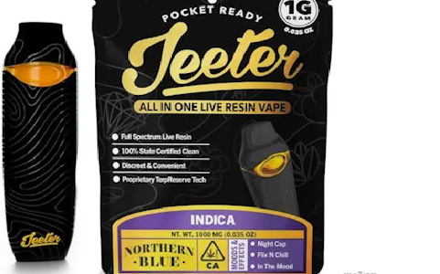 JEETER - Jeeter - 1g Live Resin AIO - Northern Blue