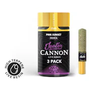 Jeeter | Pink Sunset | Live Resin Infused Baby Cannons Pre-Roll 3pk | 1.5g