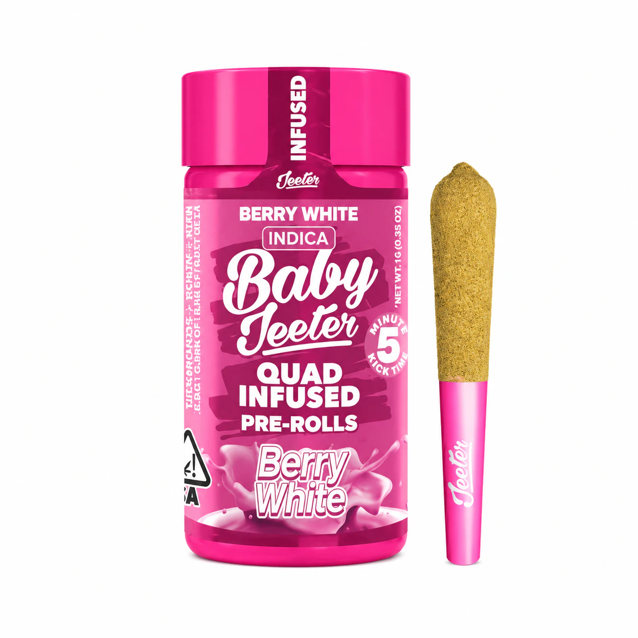 Jeeter - Jeeter | Berry White | Quad Infused | Baby Jeeter | 5pk Main Image
