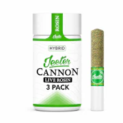 Jeeter Cannon - 3pk Live Rosin Infused Prerolls - Jungle Fire