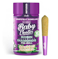 Baby Jeeter | Grapefruit Romulan | Rosin Enhanced Diamond Pre-Roll 5pk | 2.5g