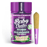 Jeeter | Grapefruit Romulan | Baby Rosin Enhanced Diamond Pre-Roll 5pk | 2.5g