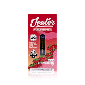 JEETER JUICE - Vape Pen - Strawberry SC - Liquid Diamonds - 1G