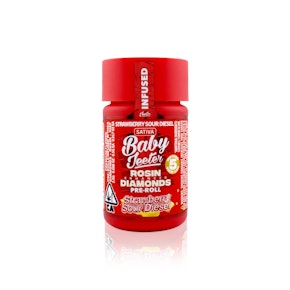 BABY JEETER - Infused Preroll - Strawberry Sour Diesel - 5-Pack - 2.5G