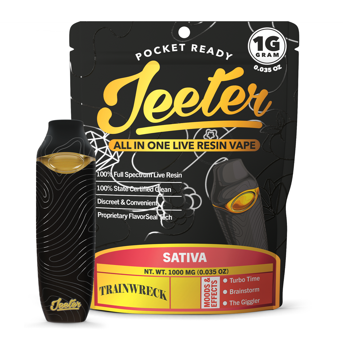 Jeeter | Trainwreck | Live Resin All-In-One | 1g