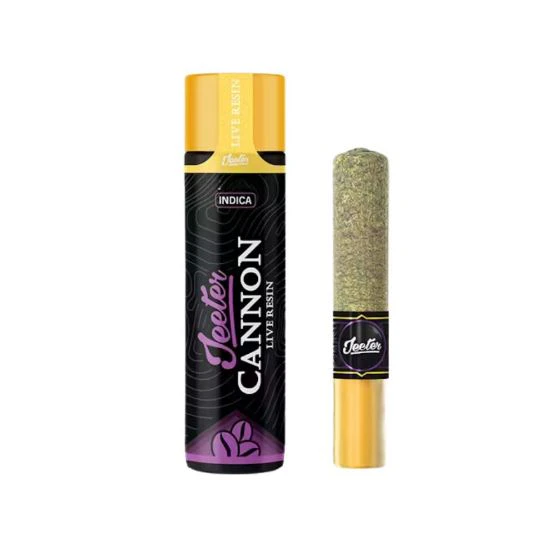Jeeter - Jeeter - Pre Roll - Infused Resin Cannons - Indica - Banana ZKZ - (1.3g) Main Image