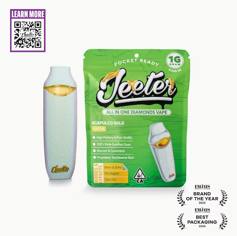 Jeeter - Jeeter - All In One - Liquid Diamonds - Sativa - Acapulco Gold - (1g) Main Image