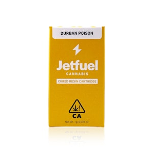 Jet Fuel - JET FUEL - Cartridge - Durban Poison - 1G