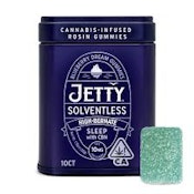 JETTY | BLUEBERRY DREAM HIGH-BERNATE 5:1 THC/CBN - 10PK | EDIBLE