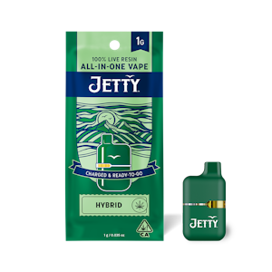Jetty  - Jetty Extracts - 1g Live Resin AIO - Vanilla Funk