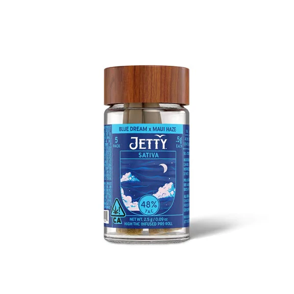 Jetty Extracts - Jetty - Preroll - GMO x Donny Burger Rosin Infused 5pk 2.5g Main Image