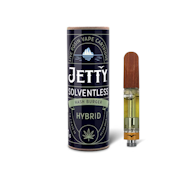 Jetty | Hash Burger | 1g Solventless Live Rosin 510 Cart 