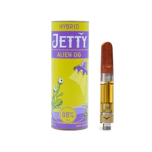 Jetty - Jetty - Alien OG - 1G Hybrid Cartridge