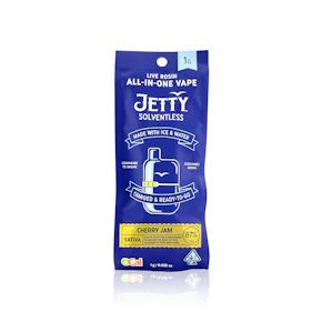 JETTY EXTRACTS - All In One - Cherry Jam - Live Rosin - Mini Tank - 1G