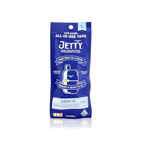 JETTY EXTRACTS - All In One - Cherry 42 - Live Rosin - Mini Tank - 1G
