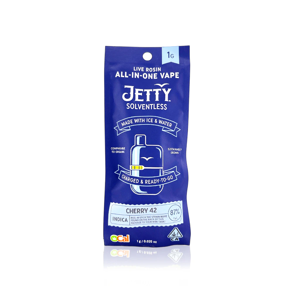 JETTY - JETTY EXTRACTS - All In One - Cherry 42 - Live Rosin - Mini Tank - 1G Main Image