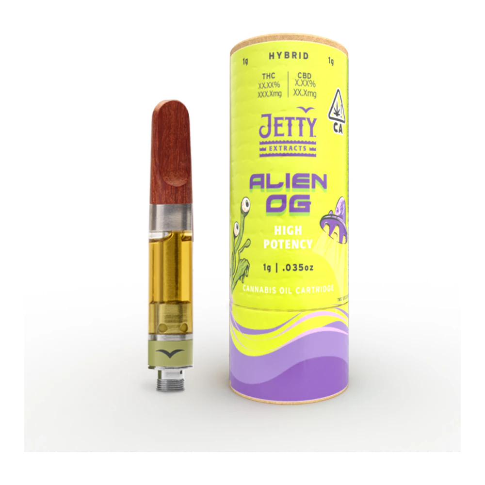Jetty Extracts - Jetty Extracts | Alien OG | Gold Cartridge | 1g Main Image