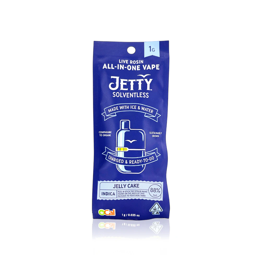 JETTY - JETTY EXTRACTS - All In One - Jelly Cake - Live Rosin - Solventless Mini Tank - 1G Main Image