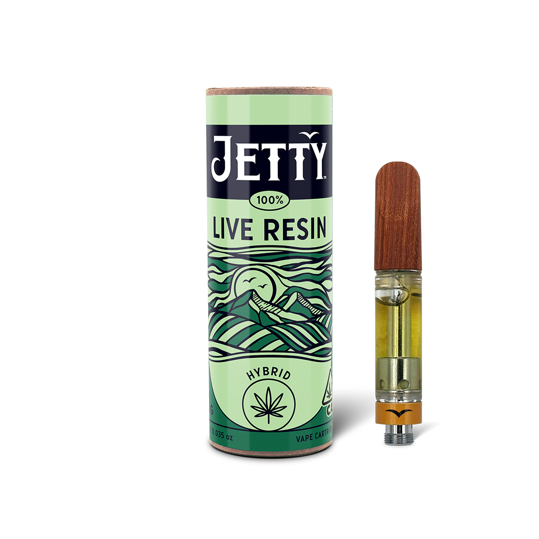 Jetty Extracts | Papaya Pressure | Live Resin Cartridge | 0.5g