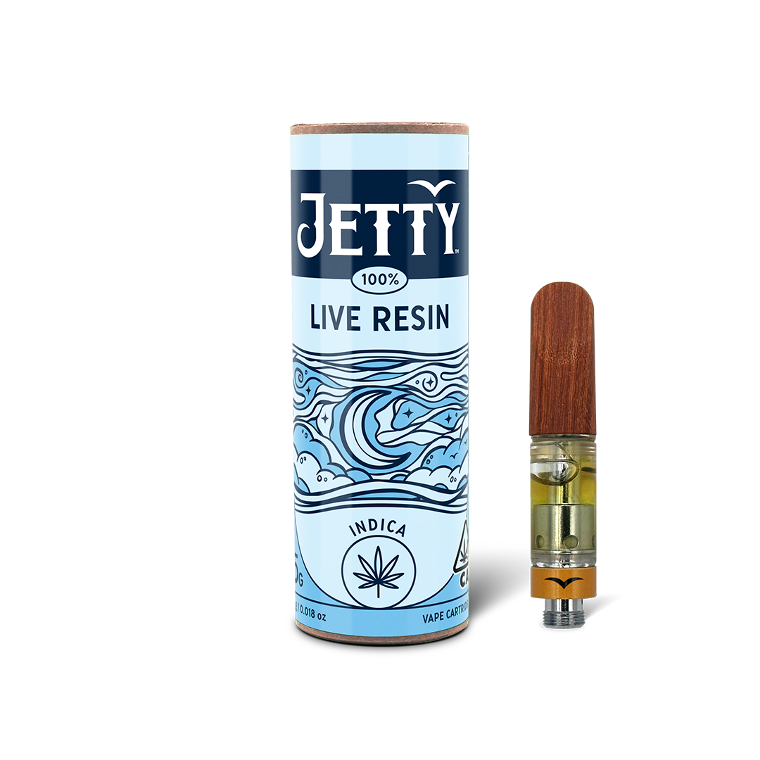 Jetty Extracts | Papaya Burger | Live Resin Cartridge | 0.5g