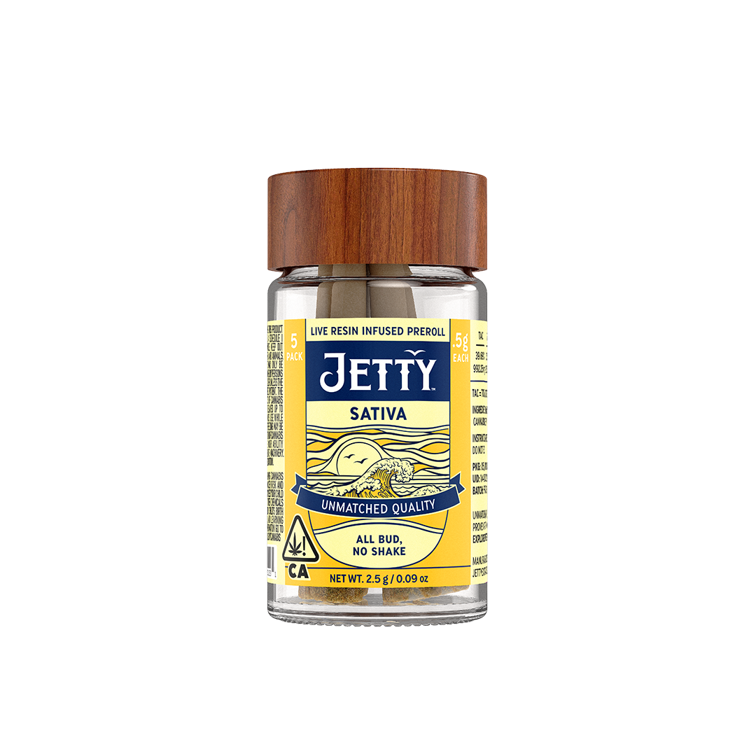 Jetty Extracts | Brazilian Limeade x Red Congolese | Live Resin Infused | 5pk