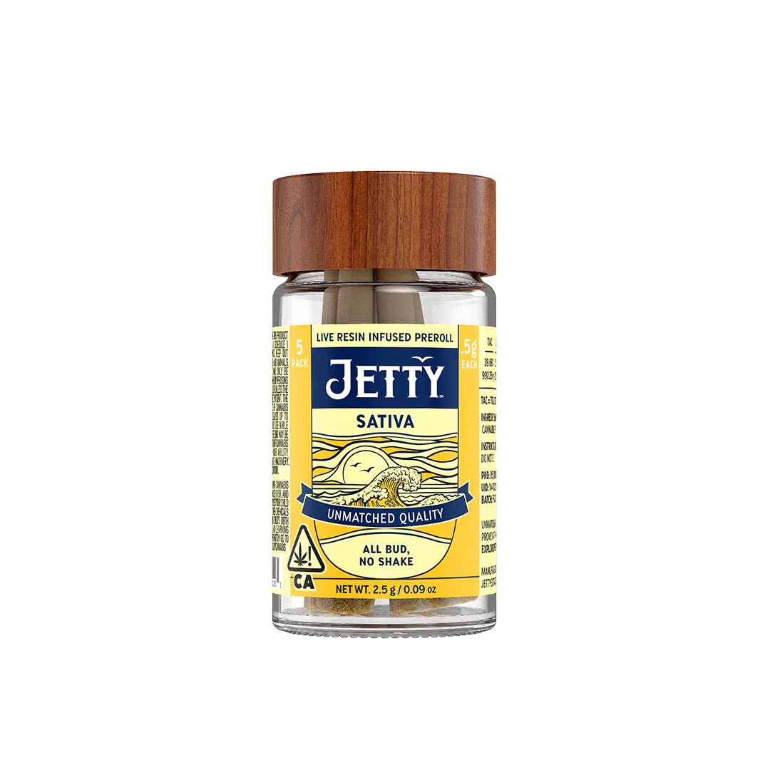 Jetty Extracts - Jetty Extracts | Brazilian Limeade x Red Congolese | Live Resin Infused | 5pk Main Image