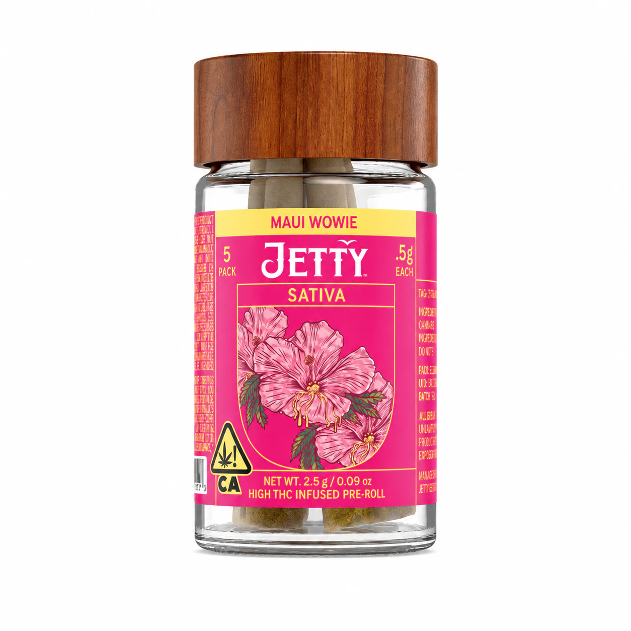 Jetty Extracts - Jetty Extracts | Maui Wowie x Acapulco Gold | High THC Infused | 5pk Main Image