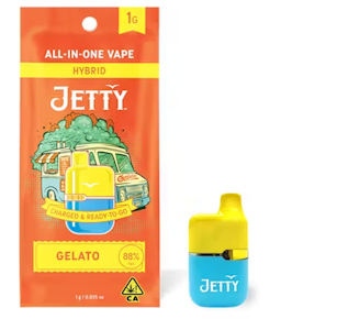 Jetty | Disposable - Mini Tank | Gelato AIO | 1g