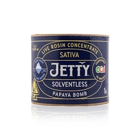 JETTY - Concentrate - Papaya Bomb - Live Rosin - 1G