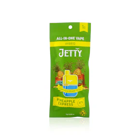 JETTY EXTRACTS - All In One - Pineapple Express - High THC - Mini Tank - 1G