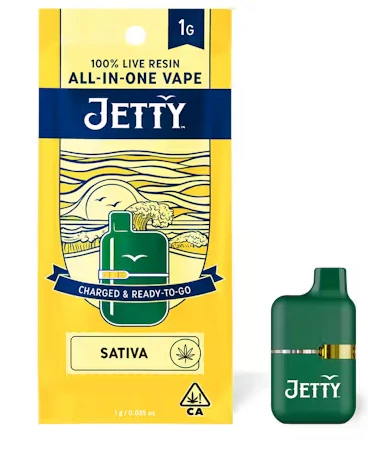 Jetty - Grape Torque Live Resin Mini Tank AIO 1G Main Image