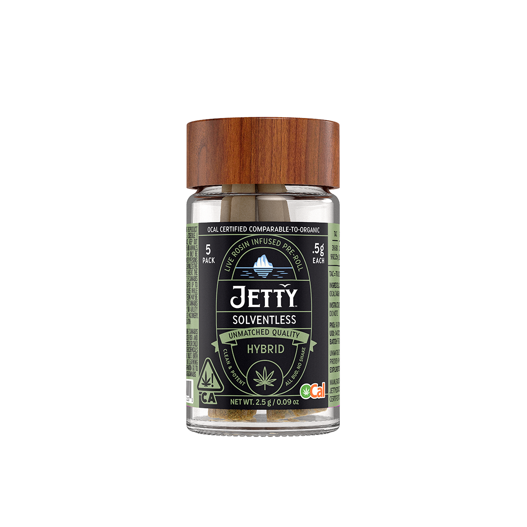 Jetty Extracts | Crush Mintz x GSC | Solventless | 5pk