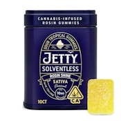 Sour Tropical Gummies (Solventless) - 100mg (SH) - Jetty