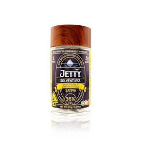 JETTY - Infused Preroll - Sour Diesel x Durban Poison - Rosin - 2.5G