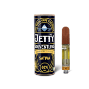 Jetty Vape Cart Solventless 1g Strawberry Sliders (S)