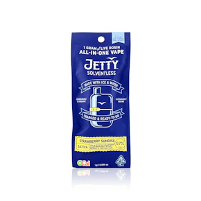 JETTY EXTRACTS - All In One - Strawberry Sunrise - Live Rosin - Mini Tank - 1G