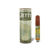 Jetty- 1g Cartridge High THC (GSC-Hybrid)