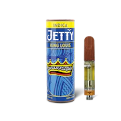 Jetty- 1g Cartridge High THC (King Louis-Indica)